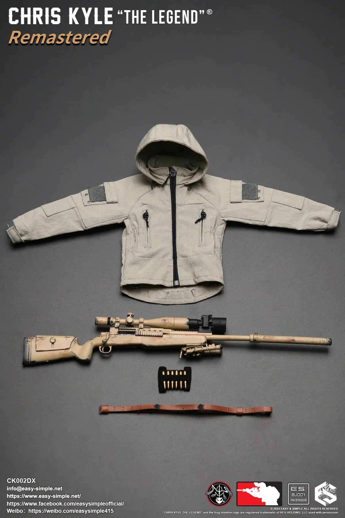 Chris Kyle "The Legend"® Remastered - Deluxe Version - MINT IN BOX