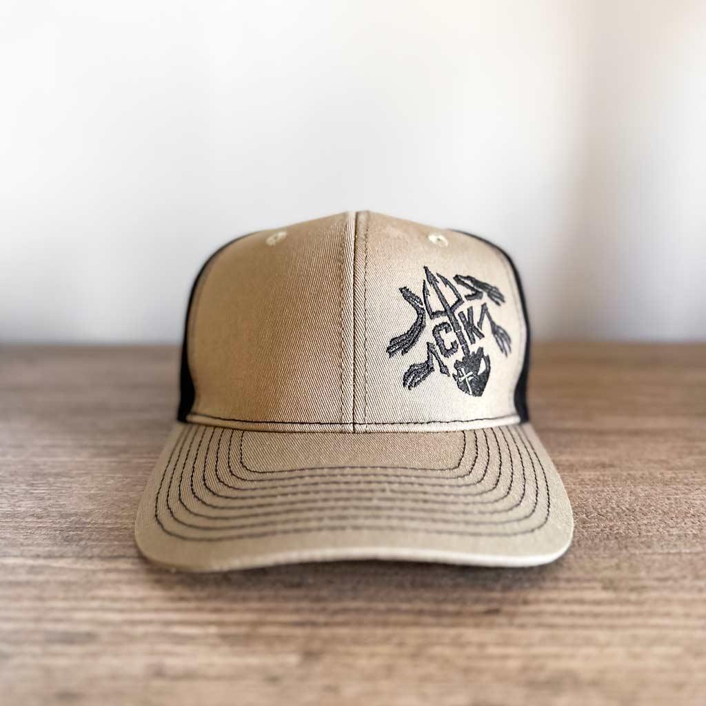 Desert Olive Frog Hat